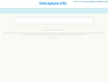 Tablet Screenshot of linkcapture.info